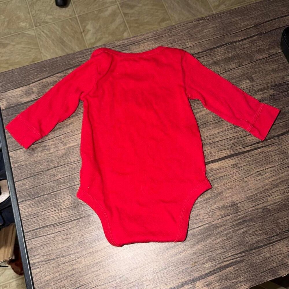 Cat-jack Men's Red Sleepsuits-babygrows - Picture 4 of 4
